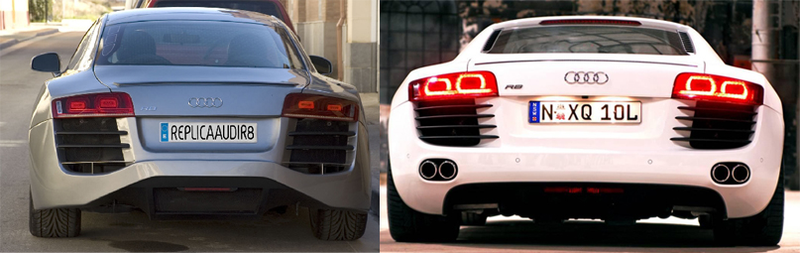 Illustration for article titled Man Builds Audi R8 Super Car Out Of A Mercury Cougar
